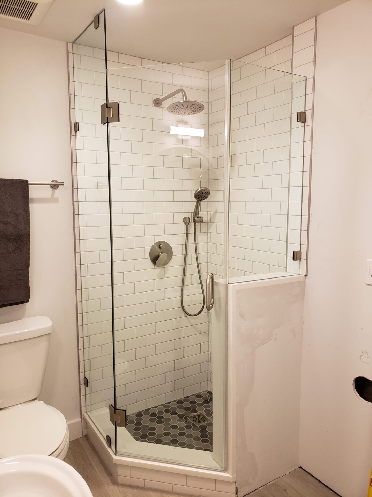 Custom Shower Door Gallery AQ Glass AZ