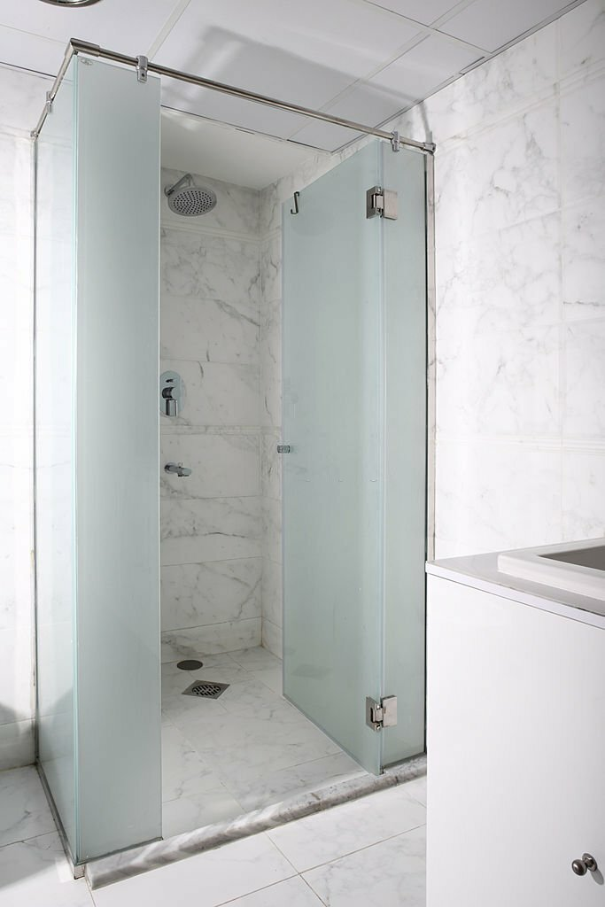 Frosted Glass Shower Doors