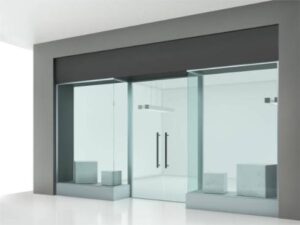 Clear Glass Door Design